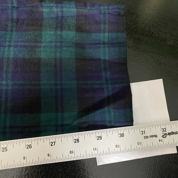 Onepiece Norwegian The Checked Pyjamas Unisex Small Green Tartan Plaid Jumpsuit - Picture 16 of 16